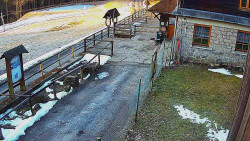 Terasa horského hotelu