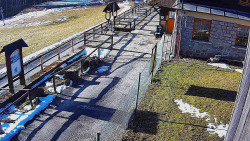 Terasa horského hotelu