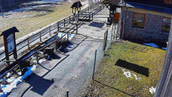 Terasa horského hotelu