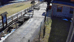 Terasa horského hotelu