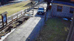 Terasa horského hotelu