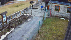 Terasa horského hotelu