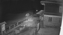 Terasa horského hotelu