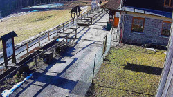 Terasa horského hotelu