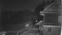 Terasa horského hotelu