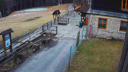 Terasa horského hotelu