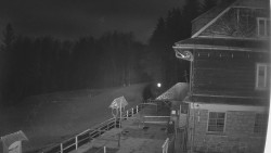 Terasa horského hotelu