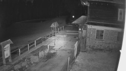 Terasa horského hotelu