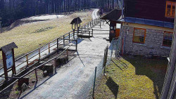 Terasa horského hotelu