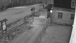 Terasa horského hotelu