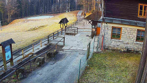 SkiAreál - Horský hotel Vsacký Cáb - Terasa horského hotelu - 4.3.2026 v 07:00