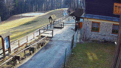 Terasa horského hotelu