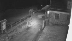 Terasa horského hotelu