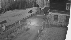 Terasa horského hotelu