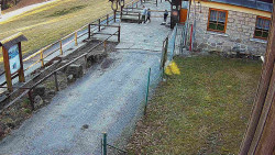 Terasa horského hotelu