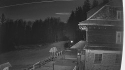 Terasa horského hotelu