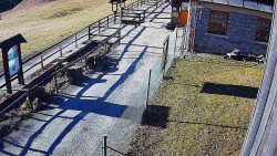 Terasa horského hotelu