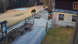 Terasa horského hotelu