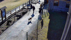 Terasa horského hotelu