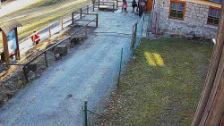 Terasa horského hotelu