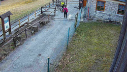 Terasa horského hotelu