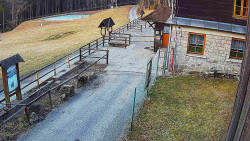 Terasa horského hotelu