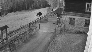 SkiAreál - Horský hotel Vsacký Cáb - Terasa horského hotelu - 9.3.2026 v 05:45