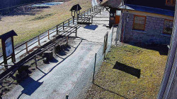 Terasa horského hotelu