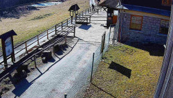 Terasa horského hotelu