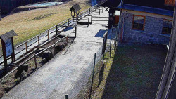 Terasa horského hotelu