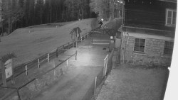 Terasa horského hotelu