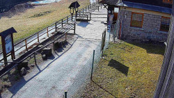 Terasa horského hotelu