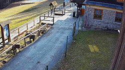 Terasa horského hotelu