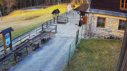 Terasa horského hotelu