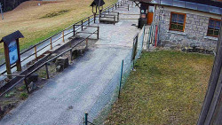 Terasa horského hotelu