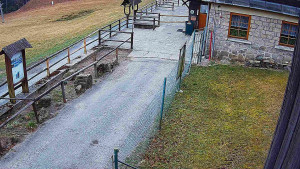 SkiAreál - Horský hotel Vsacký Cáb - Terasa horského hotelu - 16.3.2026 v 08:45 SkiAreál - Horský hotel Vsacký Cáb - Terasa horského hotelu - 16.3.2026 v 08:45