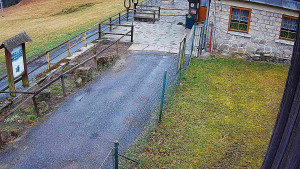 SkiAreál - Horský hotel Vsacký Cáb - Terasa horského hotelu - 16.3.2026 v 12:45