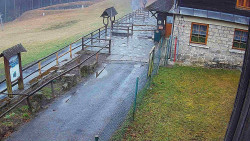 Terasa horského hotelu