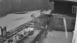 Terasa horského hotelu