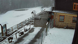 SkiAreál - Horský hotel Vsacký Cáb - Terasa horského hotelu - 26.3.2026 v 05:45