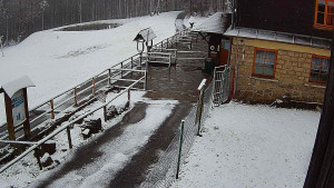 SkiAreál - Horský hotel Vsacký Cáb - Terasa horského hotelu - 26.3.2026 v 06:15