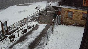 SkiAreál - Horský hotel Vsacký Cáb - Terasa horského hotelu - 26.3.2026 v 06:30