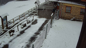 SkiAreál - Horský hotel Vsacký Cáb - Terasa horského hotelu - 26.3.2026 v 08:00