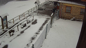 SkiAreál - Horský hotel Vsacký Cáb - Terasa horského hotelu - 26.3.2026 v 09:00