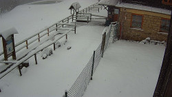 Terasa horského hotelu