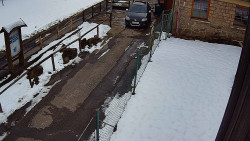 Terasa horského hotelu