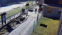 Terasa horského hotelu