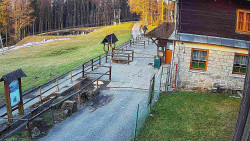Terasa horského hotelu