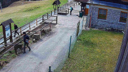 Terasa horského hotelu