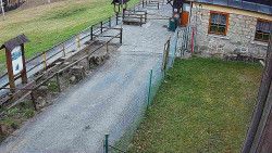 Terasa horského hotelu